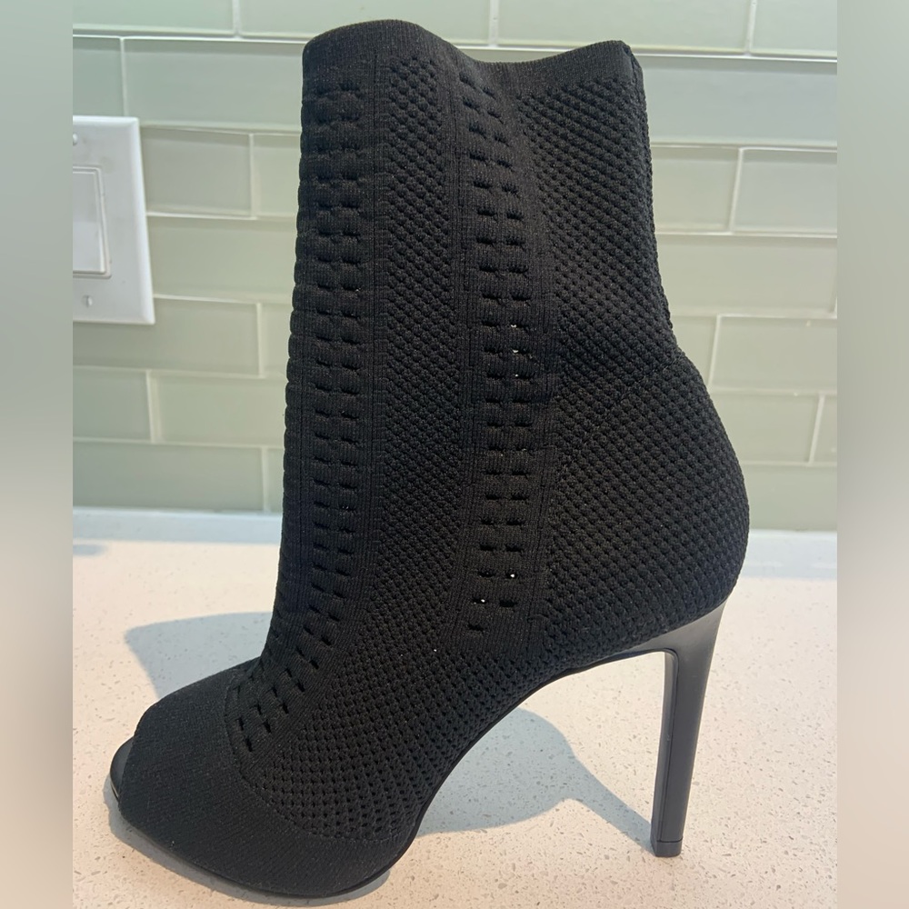 NEW Open toe ankle boots